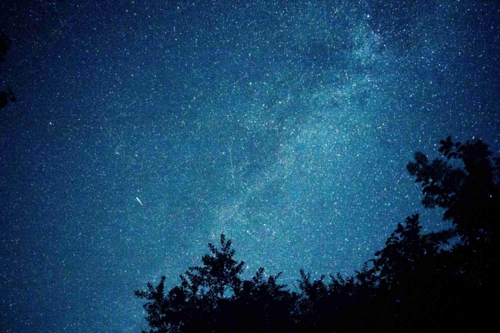 Lluvia de estrellas.