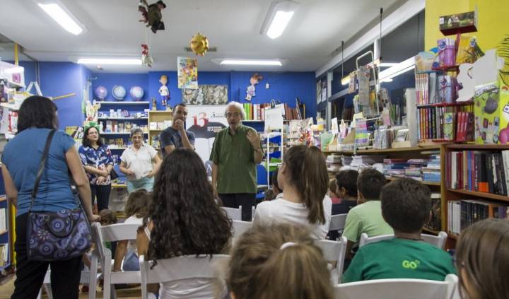 En la Librería Títere. Foto: Cosmopoética.