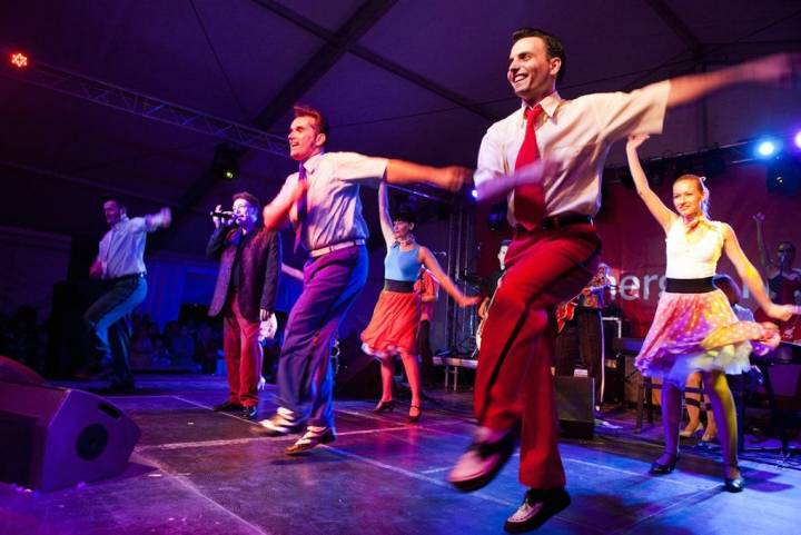 Bailarines de rock'n'roll. Foto: Posztos / Shutterstock