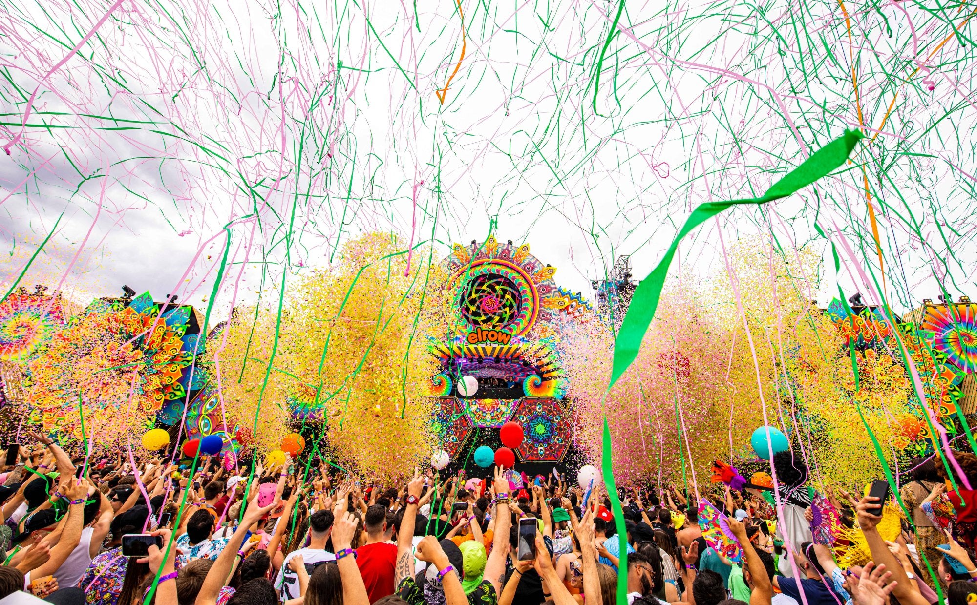 elRow Madrid: escenario de día