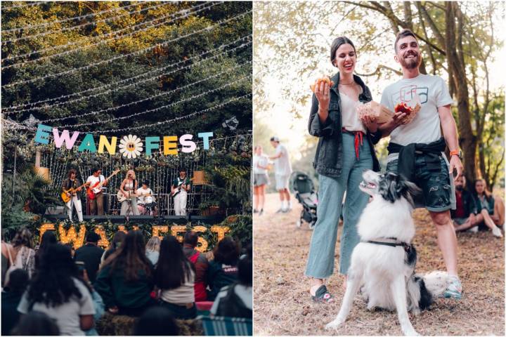 Algunas mascotas también se apuntan al Ewan. Foto cedida