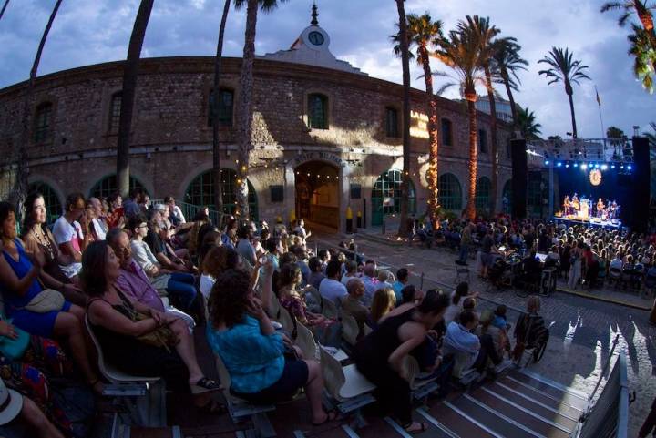 La cantante marroquí Hindi Zahra en una actuación del año pasado. Festival: La Mar de Músicas.