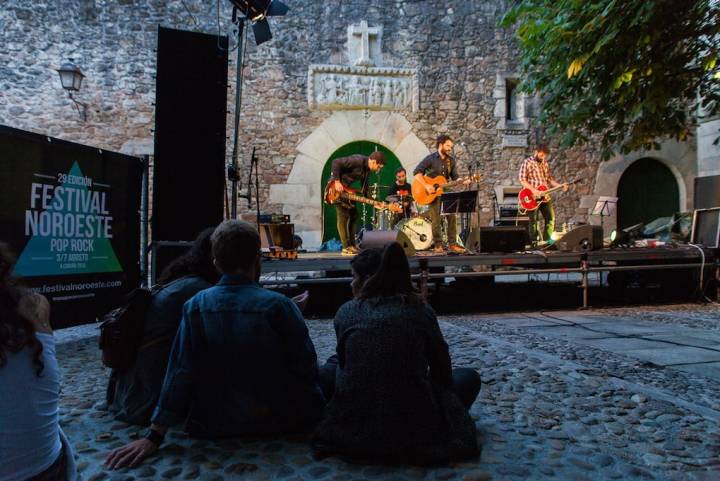 Luis Moro & The Tribeca's Band en la Plaza de las Bárbaras. Foto: Concello de A Coruña