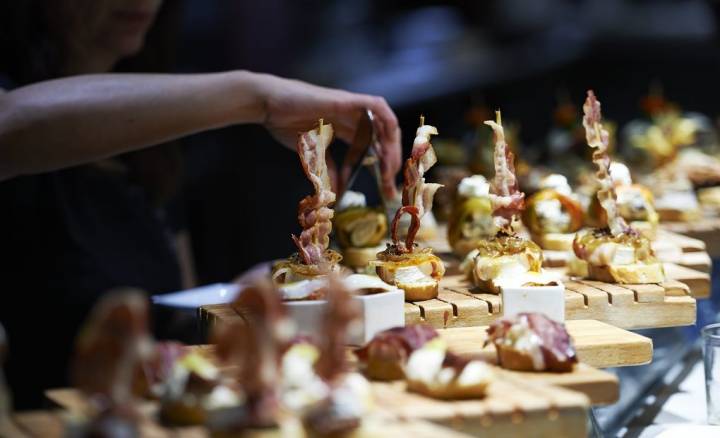 Pintxos de Saburdi.