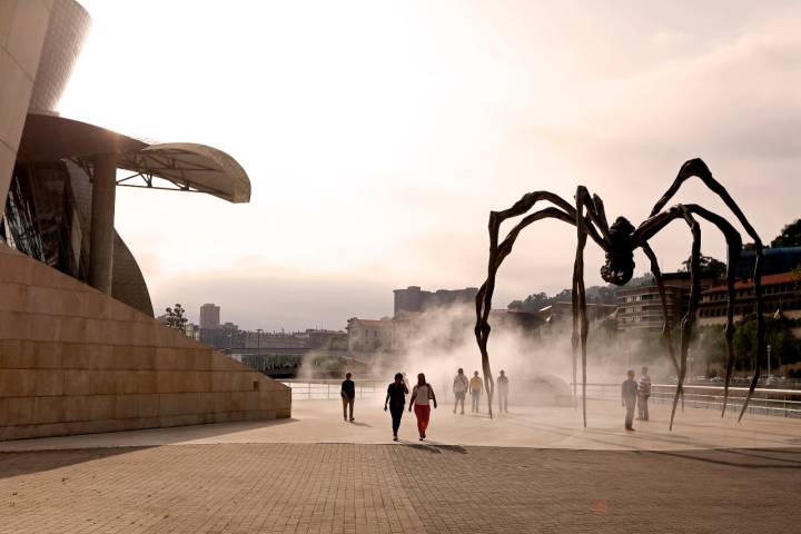 Esta es una de las fuentes que hay en los alrededores el museo.