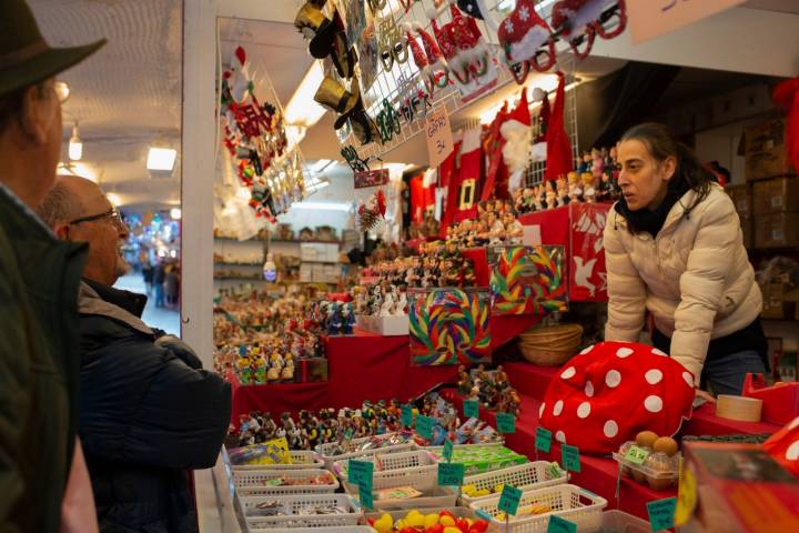 Mercadillo Plaza Mayor Madrid Navidad