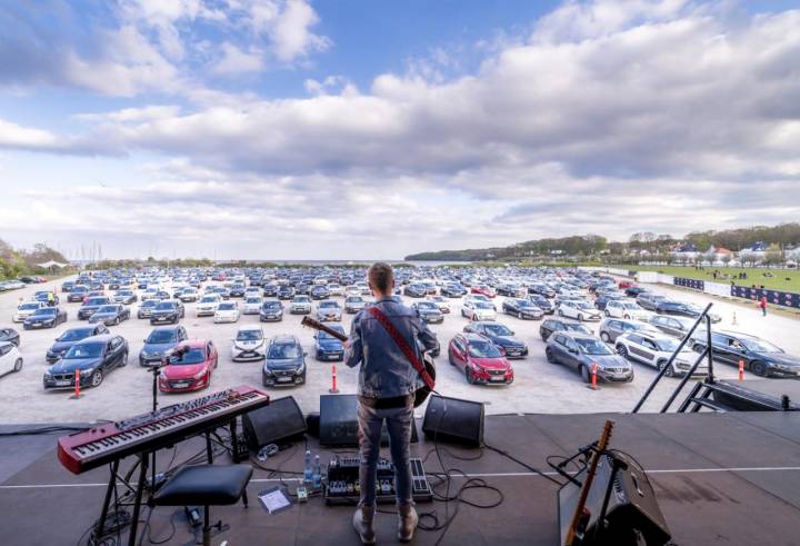 Ahora los conciertos tendrán esta vista desde el escenario. Foto: Mads Langer.