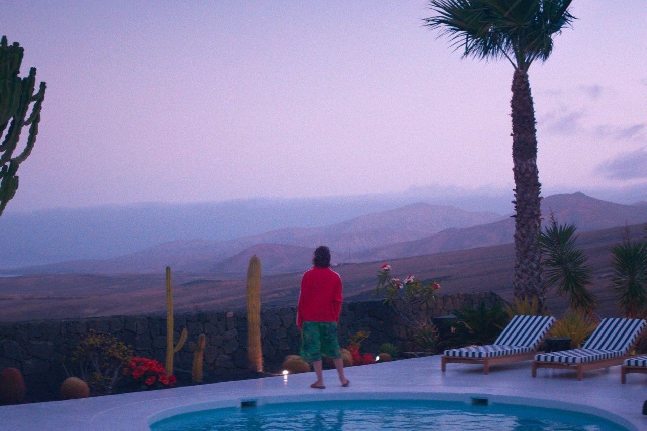 Bárbara Lennie en una de las escenas de Amarga Navidad rodadas en Lanzarote
