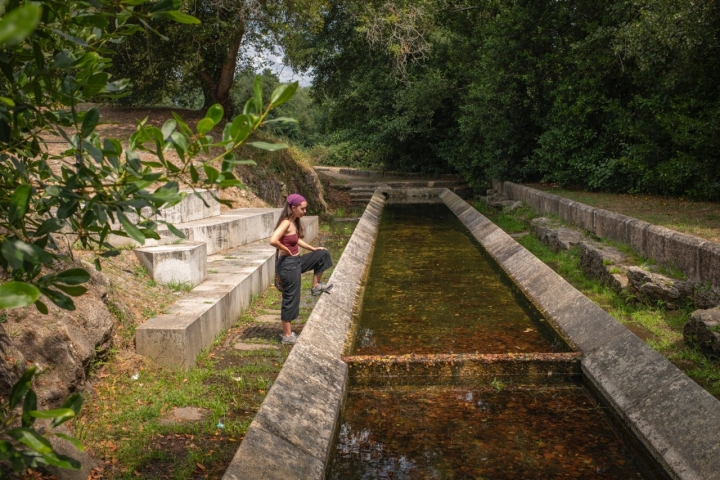 Lavadoiro de Artes en el Concello de Ribeira