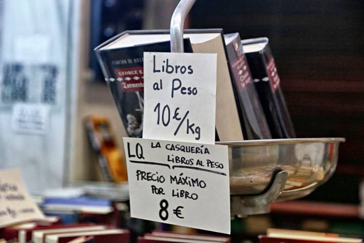 Aquí la literatura vale por su peso.