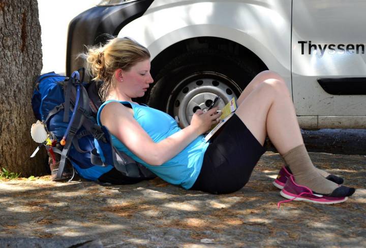 10 libros que te sumergen en el Camino de Santiago. Foto: Alfredo Merino