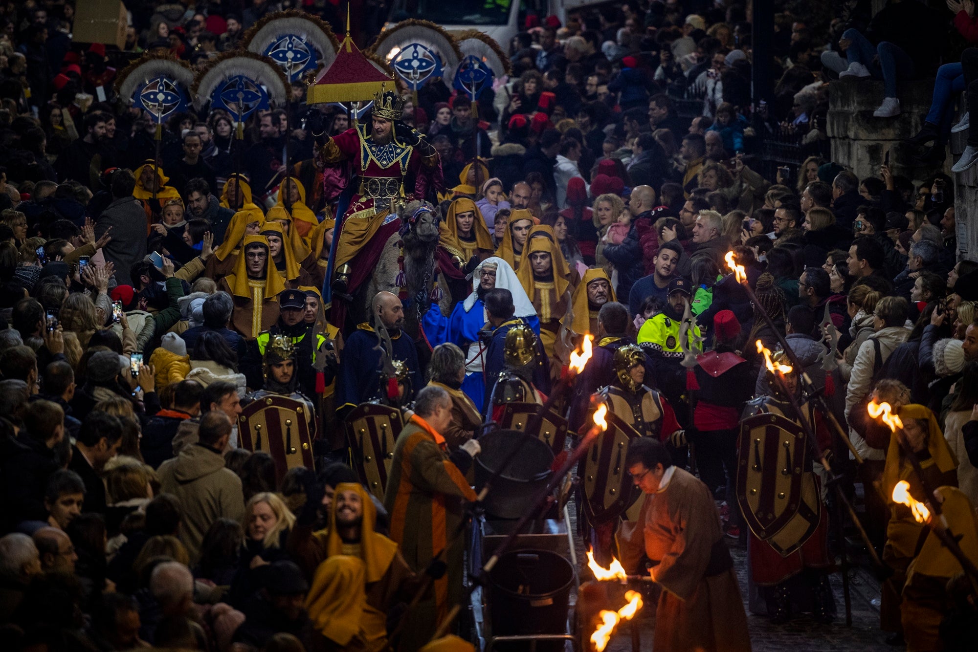 Navidad Alcoy cabalagata Rey