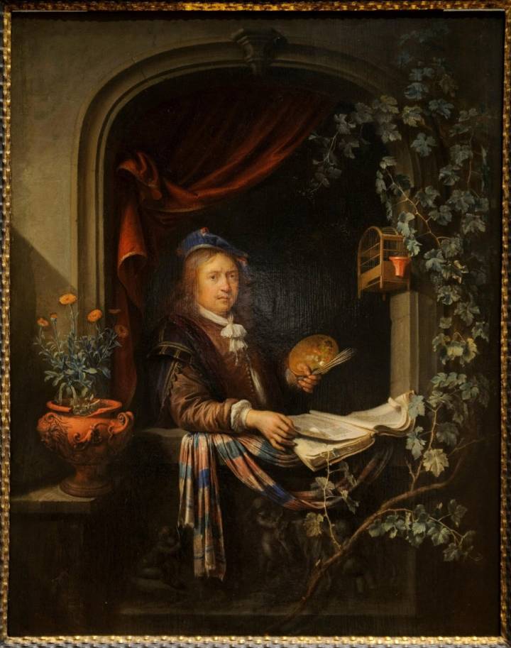 'Autorretrato', de Gerrit Dou. Foto: Agefotostock.