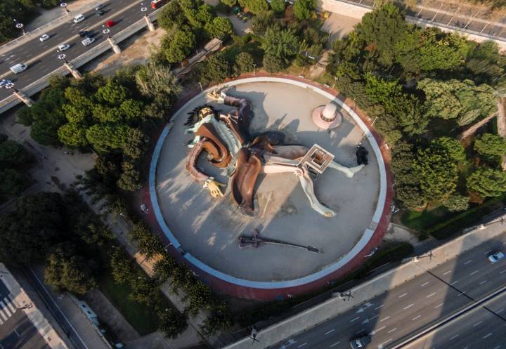 Parque Gulliver en Valencia.