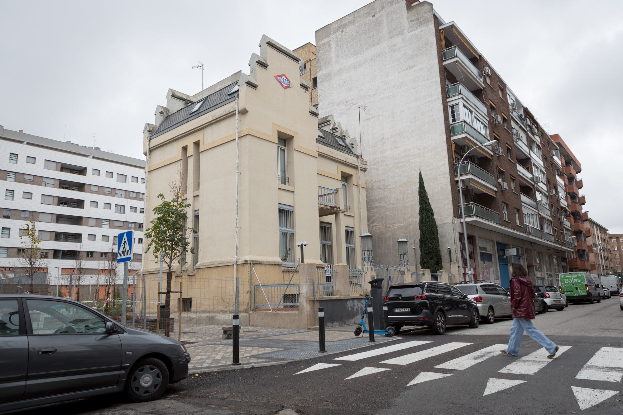 14/12/2022. Madrid. Planes cuesta de enero. Madrid. Redactora: Ana Caro. Edificio de los Gatos, junto a la Nave de Motores de Pacífico. Foto de César Cid.