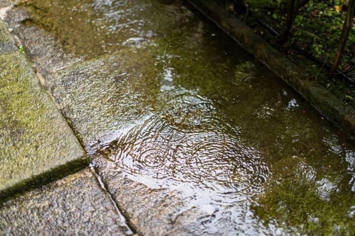 Reflejo lluvia