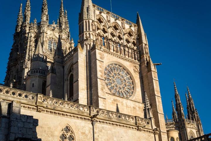 Rosetón Catedral de Burgos exterior