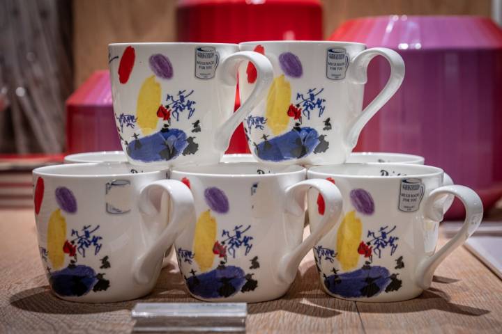 Tiendas Museos Barcelona. Museo Picasso. Tazas