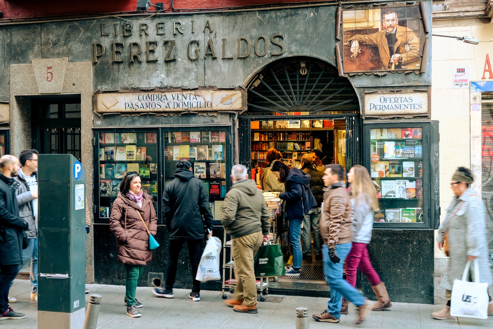 La librería fue fundada por descendientes del escritor.