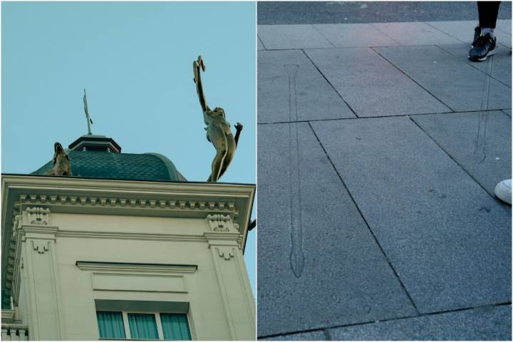 Diana la Cazadora y sus flechas frustradas en Gran Vía.