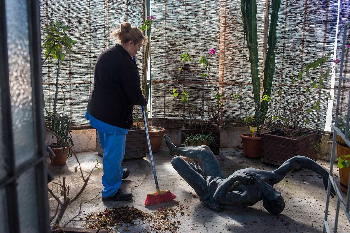 El Vivero de Estufas fue también, hace tiempo, de Estatuas.