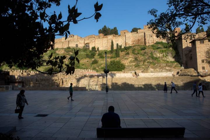 La Alcazaba de Málaga se remonta a la época musulmana.