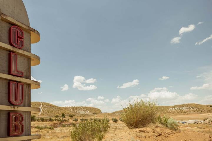 Paisaje desértico de la Mancha