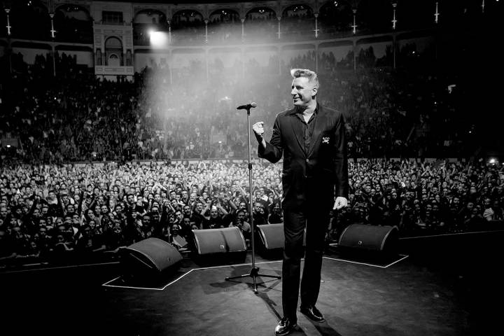 Loquillo, uno de los artistas de este año, en una actuación en Las Ventas. Foto: Cedida.