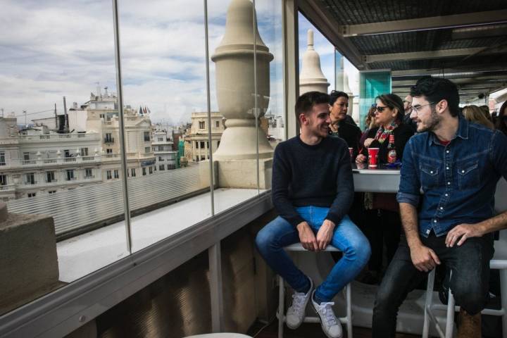 El 'Ateneo' tiene un mirador privilegiado.