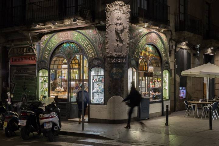 La fachada de la tienda es sólo un aperitivo de lo que nos espera dentro.