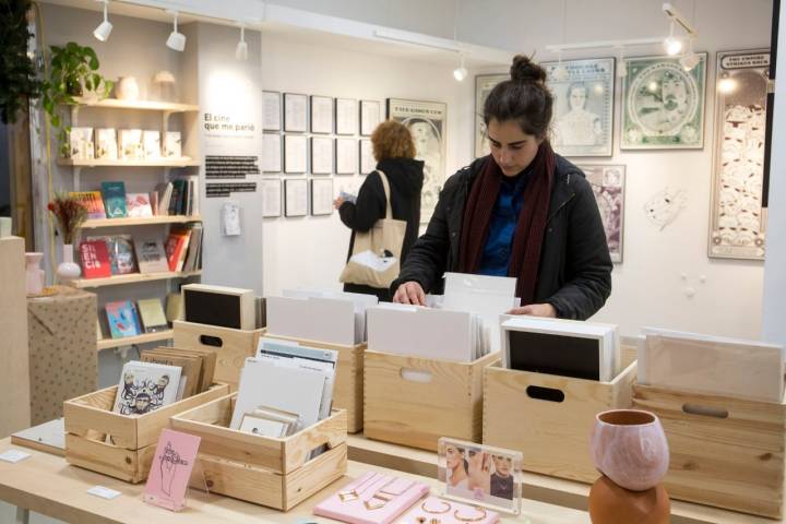 Matraca es a la vez tienda y galería.