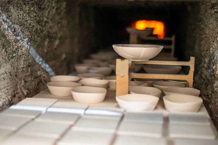 Vajillas Pordamsa. La cocción en el horno, la clave para diferenciar la buena porcelana de las falsas.