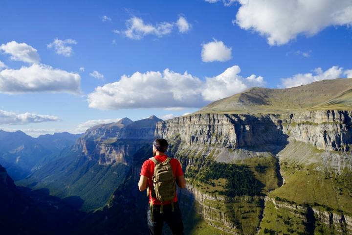 Vistas del Cañón de Ordesa.