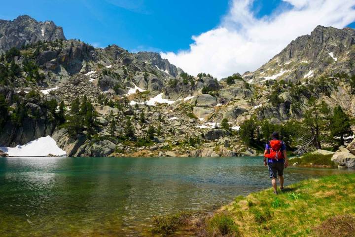 El lago de San Mauricio no son los Alpes, pero ojo con este paisaje del Parque Nacional de Aiguas Tortas.