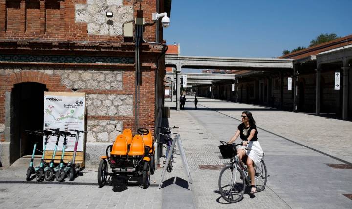 alquiler bicicletas matadero madrid