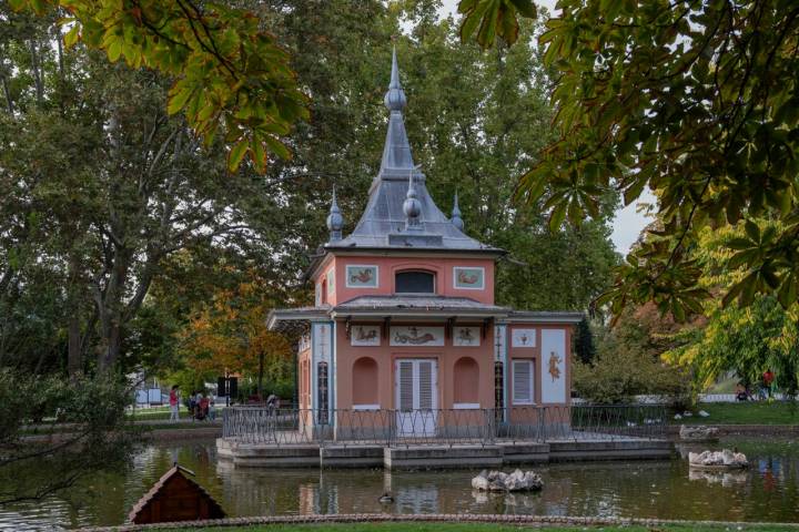 Árboles El Retiro Otoño 2022 Casita del Pescador