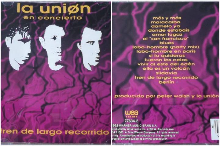 Un cd de los que hacen historia, con canciones que todos hemos tatareado. Fotos: Facebook.