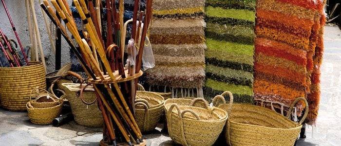 Artesanía local.