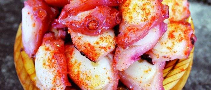 Pulpo a feira.