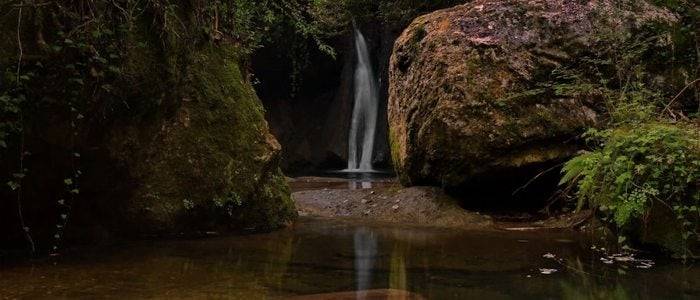 Cascada en Aiguafreda. Foto por: Creative Commons. Flickr Enrique Freire.