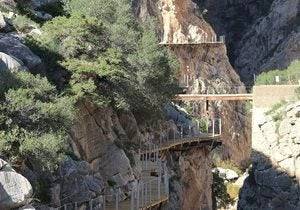 Caminito del Rey. / Cedida por: Diputación de Málaga.