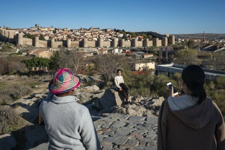 Vistas de la muralla de Ávila. Foto: Sofía Moro.