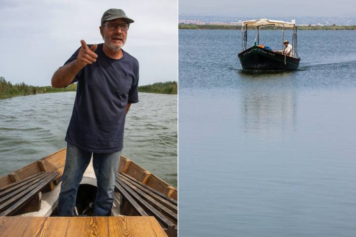 Barqueros de El Palmar en la Albufera