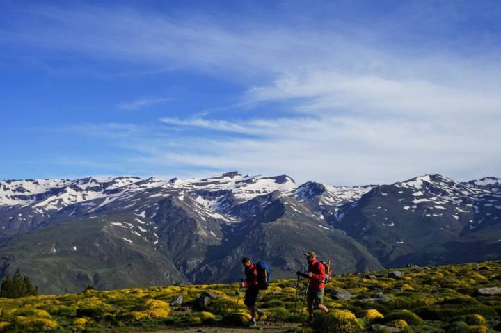 Ascenso al Mulhacén: Vuelta a la Hoya del Portillo