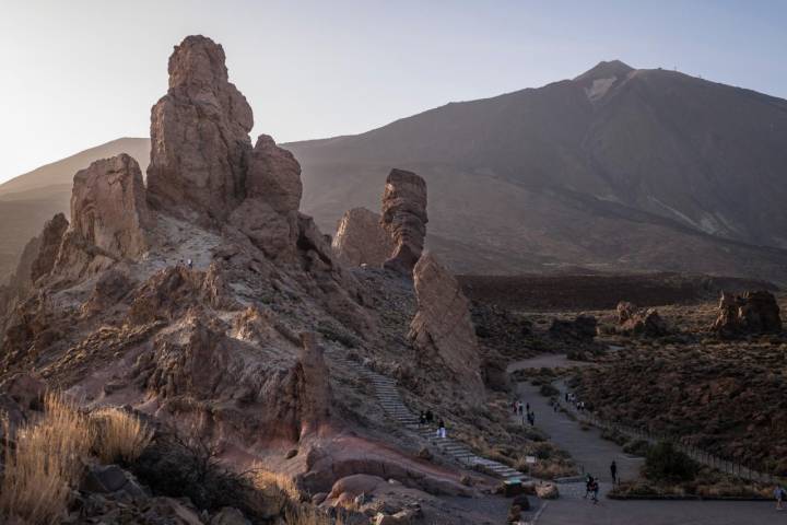 Roques de García en el Parque Nacional del Teide