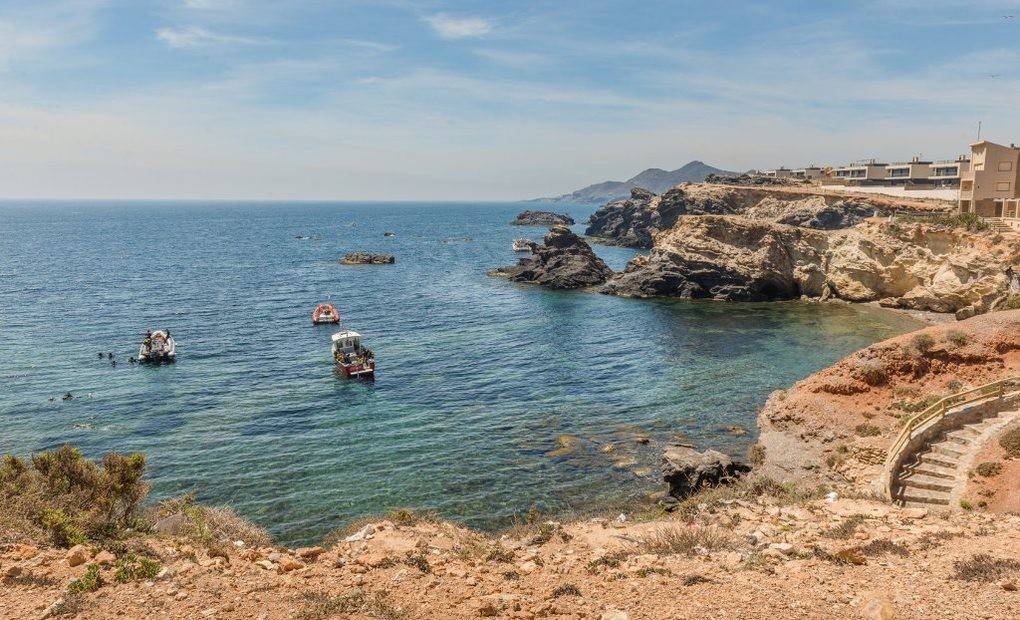 Vistas de la playa del Mar Menor