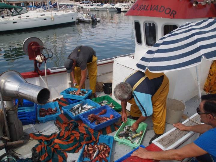 Cabo de Palos sigue siendo un pueblo dedicado a la pesca. Foto: Ramón Peco y Manuela Martínez.