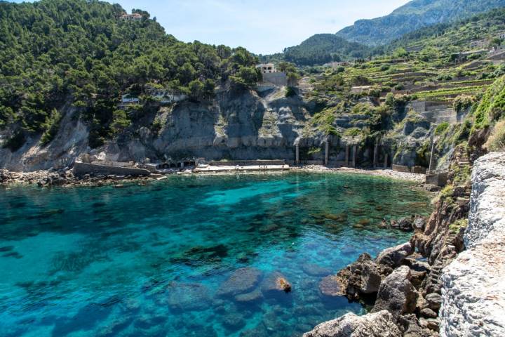 Cala Banyalbufar es una de las joyas de Mallorca.