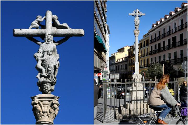 Antiguo Cruceiro plaza Benavente Madrid