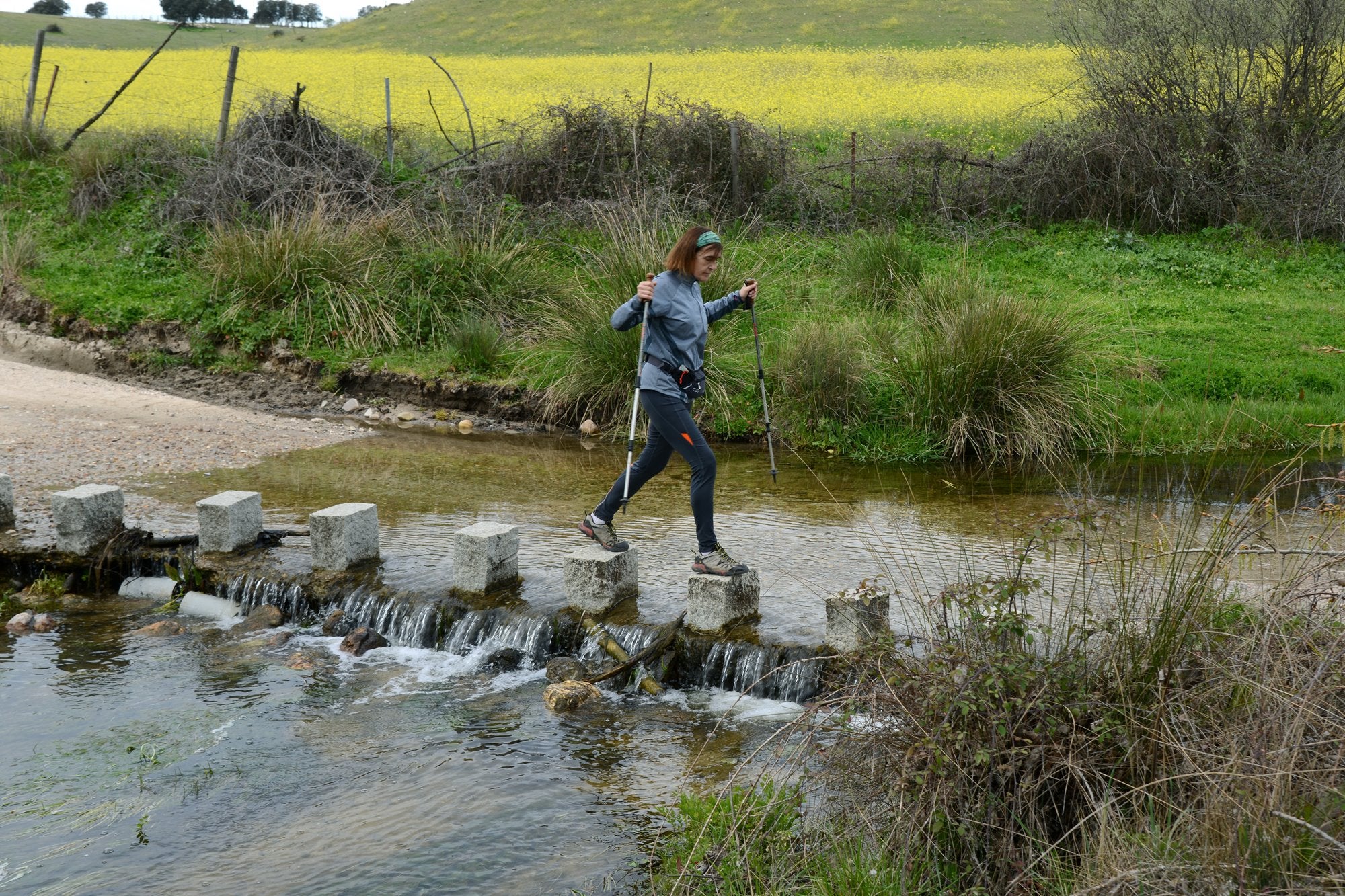 Camino de Santiago Madrileño Etapa 2 río